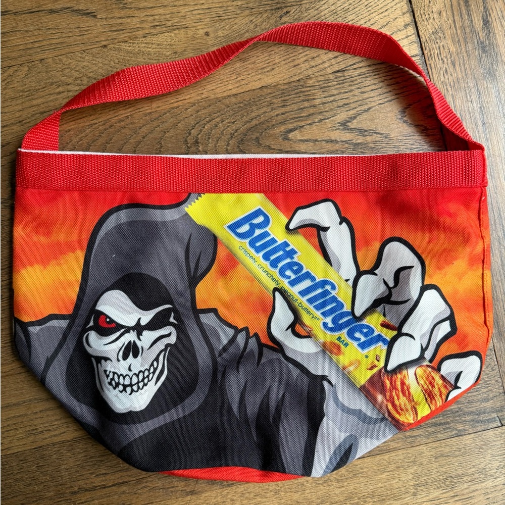 Spirit Halloween Grim Reaper Butterfinger Bucket Tote Bag - Limited Edition